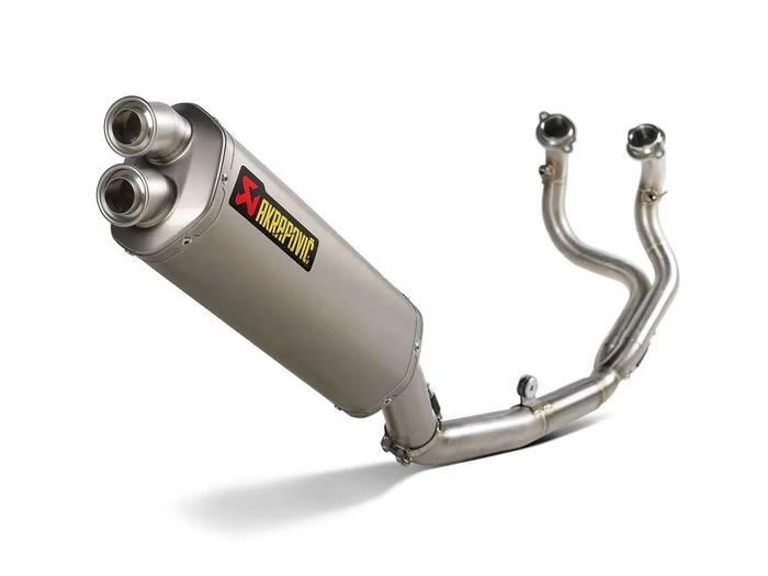 Knalpot Full System CRF1100L Africa Twin AKRAPOVIC Titanium