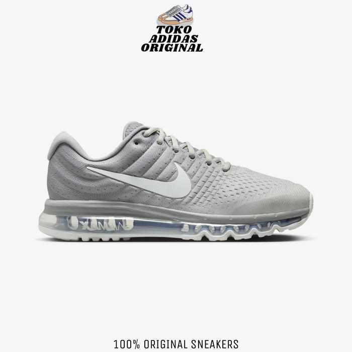 SEPATU SPORT PRIA NIKE AIR MAX 2017 LIGHT BONE ORIGINAL BNIB RESMI