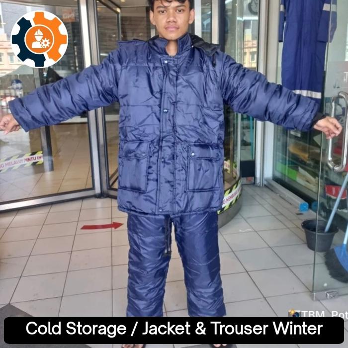 Jaket Dingin Cold Storage / Baju Celana Jaket Dingin Cold Storage