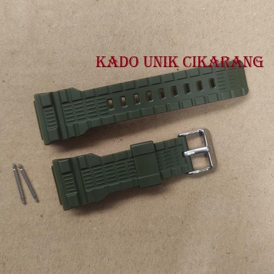 Tali Strap Original Q&Q  QQ GW-82 GW-82 GW82J004 GW82J004Y Hijau Army