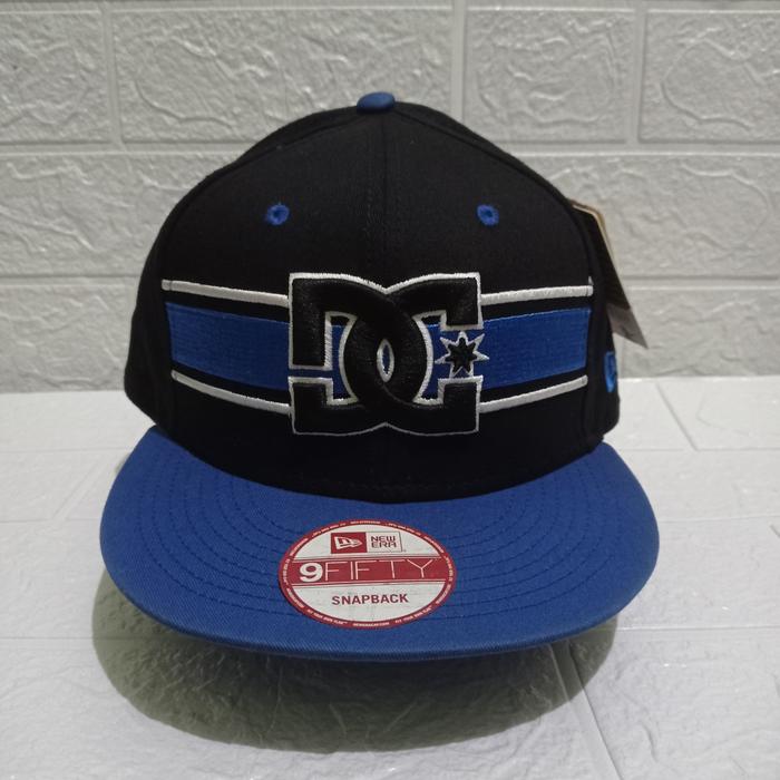 Topi New Era Cap x DC Shoes Dyrdek Blue Snapback Original