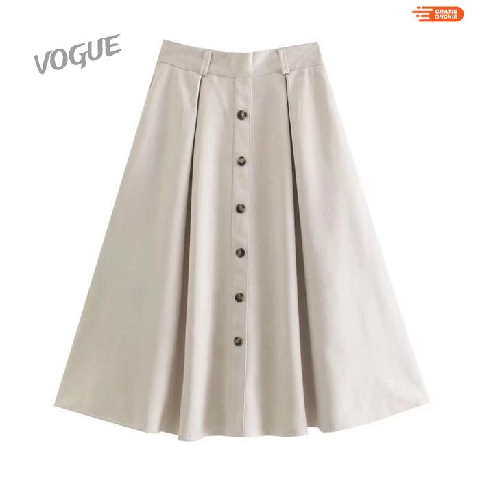 GUDANG TAS - Rok panjang wanita 7/8 bludru ada furing FREE BELT skirt