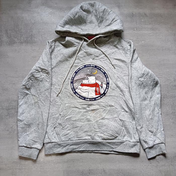Hoodie pullover polham x coca second