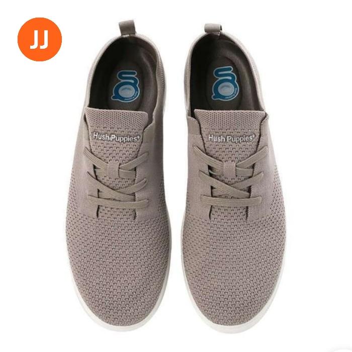 Sneakers Pria Hush Puppies Rusty Marshall In Taupe Size 40