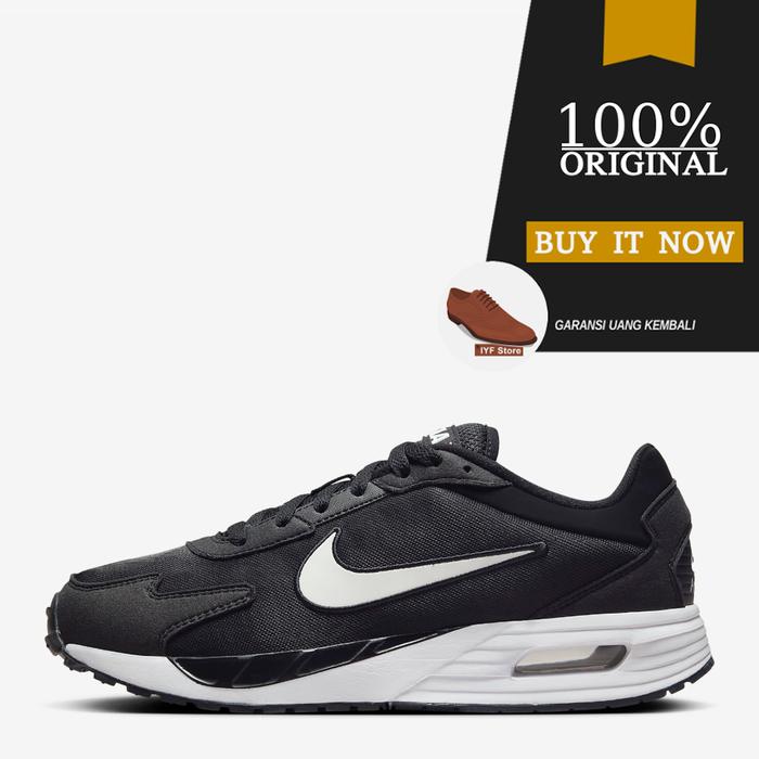 Sneakers Original Sepatu Nike Air Max Solo - Black/White
