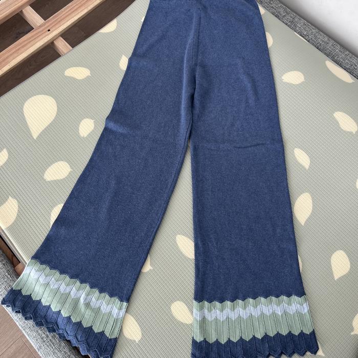 Preloved KYRRA Muray Pants in Melasti Blue Size SM