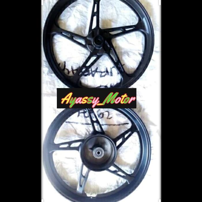 PELEK VELG RACING MOTOR JUPITER BURHAN SEPASANG ORIGINAL .