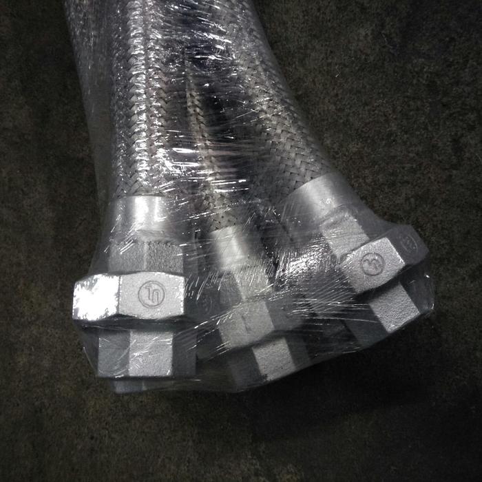 flexible metal hose 1/2"x1000mm connector watermur besi