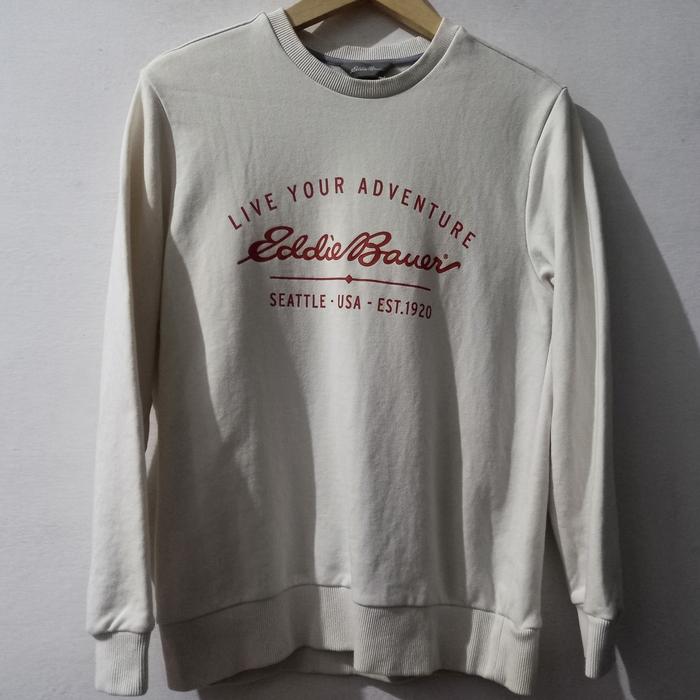crewneck casual "eddie bauer" mountain original second