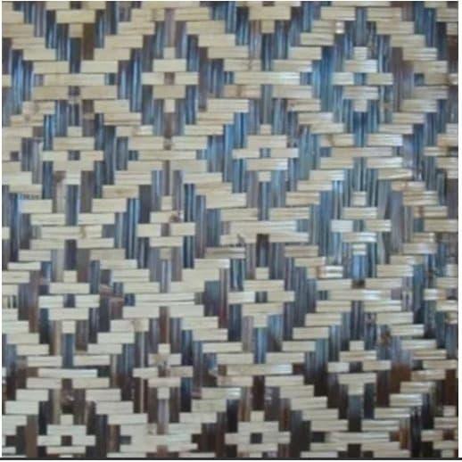 Bilik Batik Bambu Hinis Hitam uk. 3 x 7 m