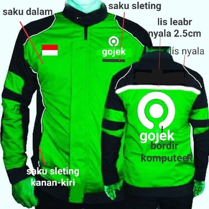 jaket gojek custom baru