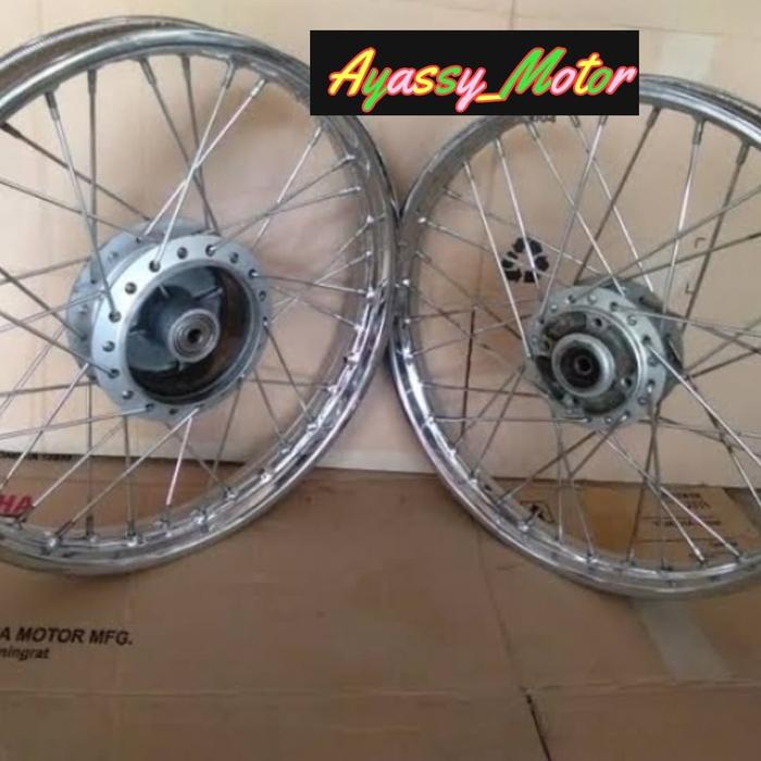 VELG MOTOR SUPRA X 125 OLD SEPASANG