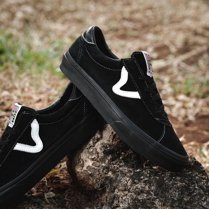 Vans Epoch Sport Suede Black Black White