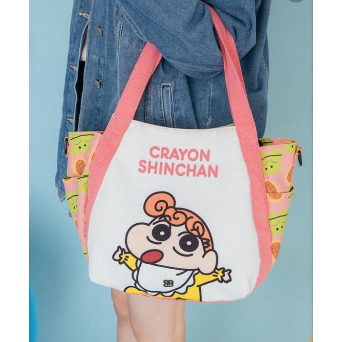 Tas Slempang Wanita Disney ShinChan Salem Kanvas By SkyBlue