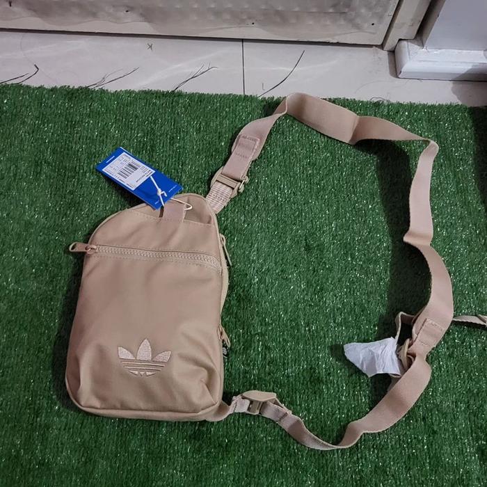 Adidas original rifta sling bag tas sand bnwt