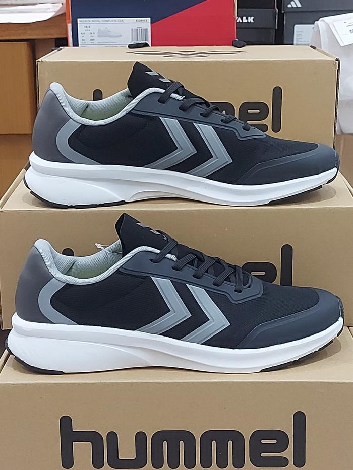 Sepatu Sneakers Pria Original Hummel Flow Breather - Black