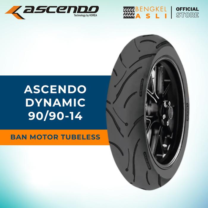 Ban Motor ASCENDO DYNAMIC Ring 14 90/90-14 Tubeless (TL)