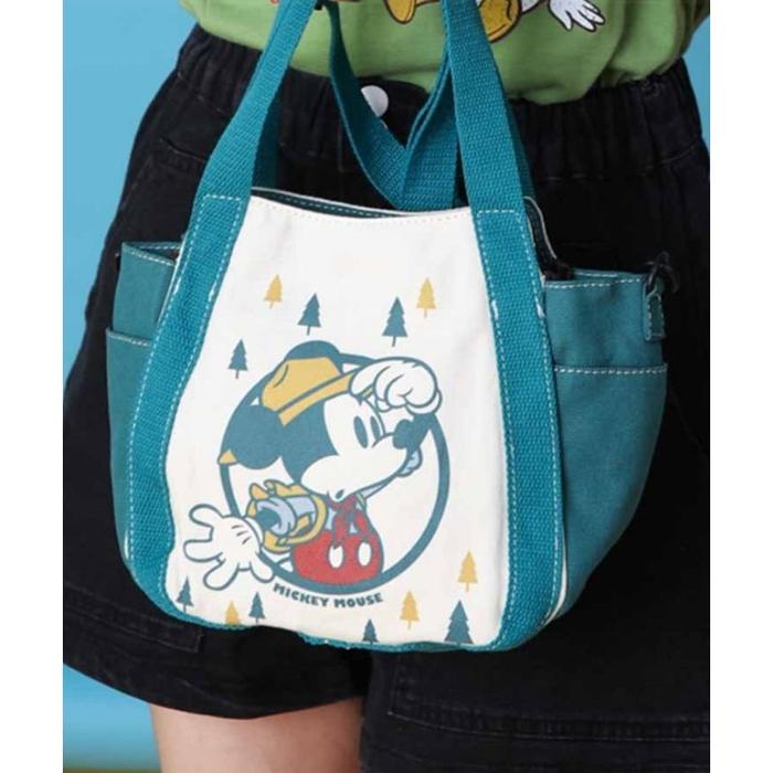 Tas Slempang Wanita Disney Mickey Mouse Salem Kanvas By SkyBlue