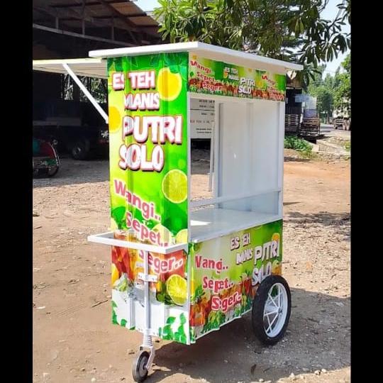 gerobak es teh solo gerobak es teh Jawa gerobak usaha es teh