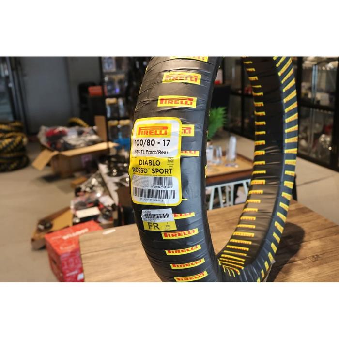 Ban R15 V3 PIRELLI Diablo Rosso Sport 100/80-17