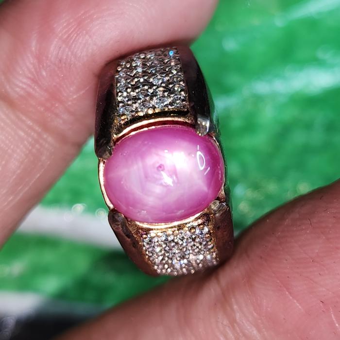 natural ruby mozambique star