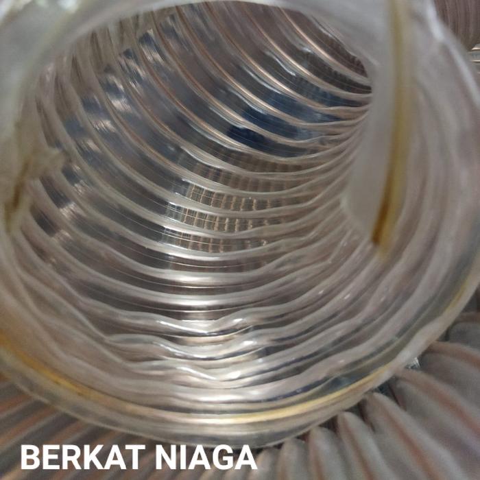 selang fleksibele ducting hose 8" pu ducting 8" interflex rollan