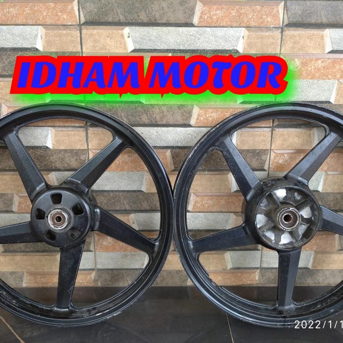 VELG MOTOR YAMAHA VIXION 2007-2011 DEPAN BELAKANG ORIGINAL