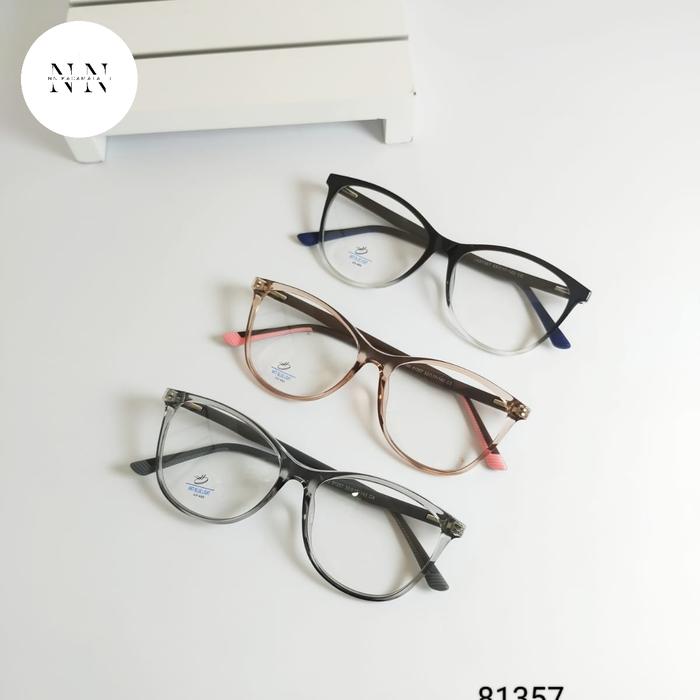 Nnkacamata Frame oval pria wanita 81357