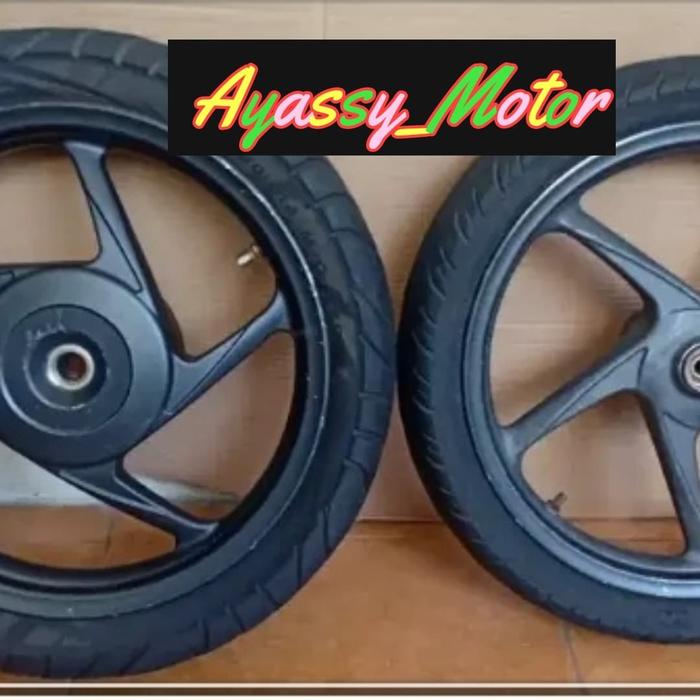 VELG RACING ORIGINAL BEAT,VARIO+BAN SEPASANG PLUS BAN ORIGINAL.