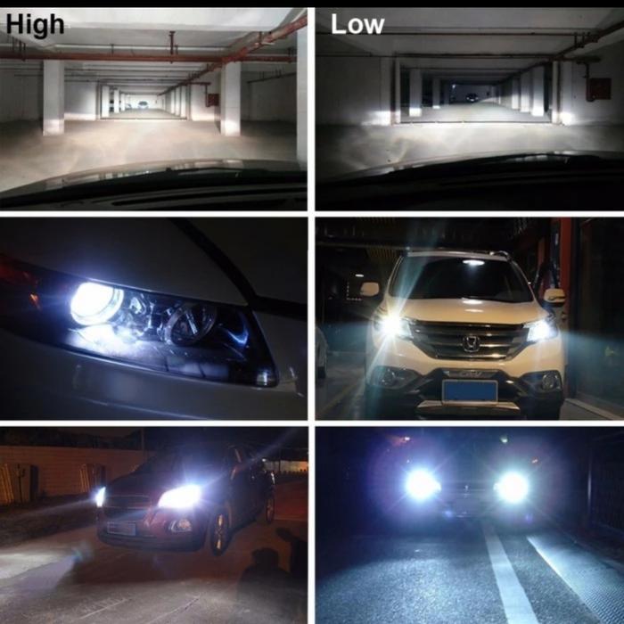 headlamp kijang kapsul LED sepasang