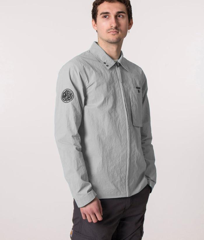 Pretty Green Heaton Overshirt (Grey) Original
