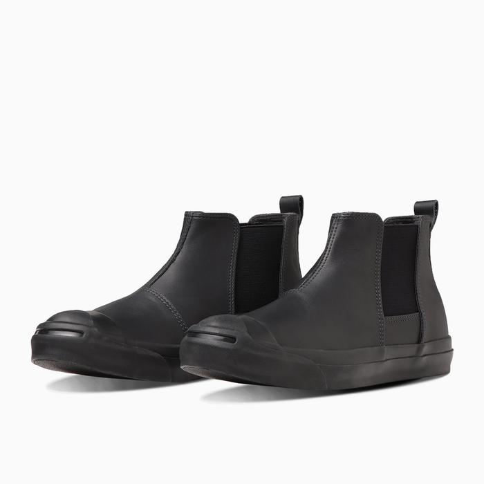 Converse Japan Exclusive , Jack Purcell Sidegore Black Lea React HD