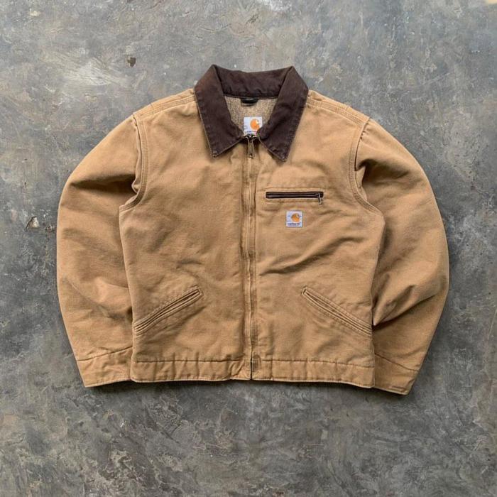 carhartt detroit jacket brown original