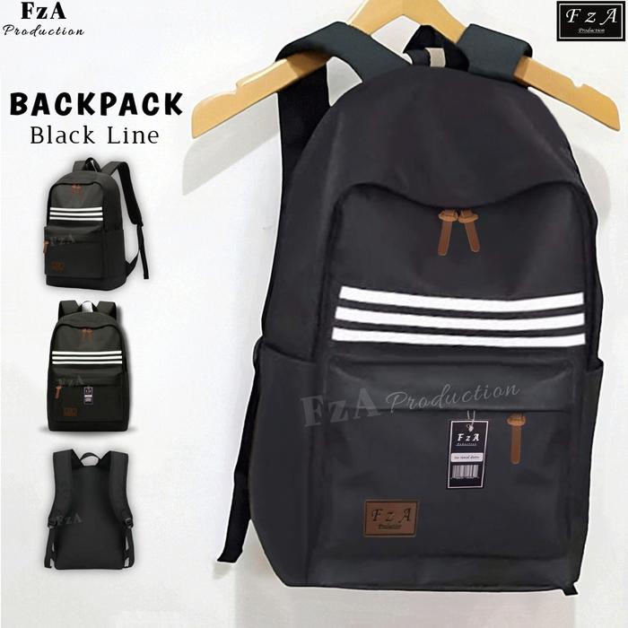 Tas Ransel Distro Casual Pria Wanita / Tas Ransel Laptop Original BAL