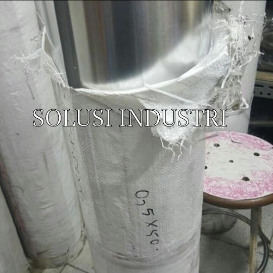 plat alumunium roll 0,3mm x 1 meter x 25 meter - plat alumunium 0.3mm