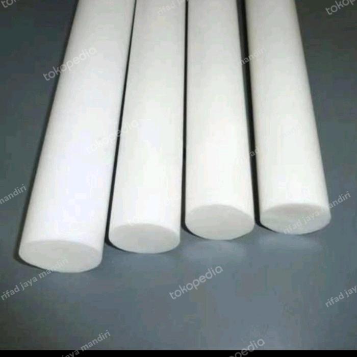 PTFE Batangan/Rod 50mm x 100cm