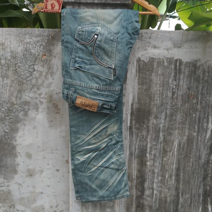 Celana Jeans Celcius System Jeans Vintage Streetwear Japanese Brand