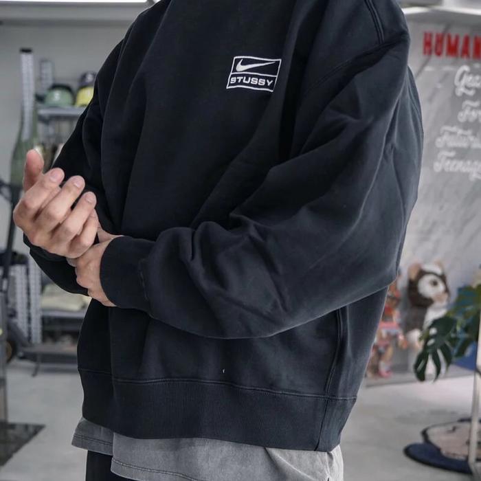 Stussy Nike Crewneck Sweatshirt Black