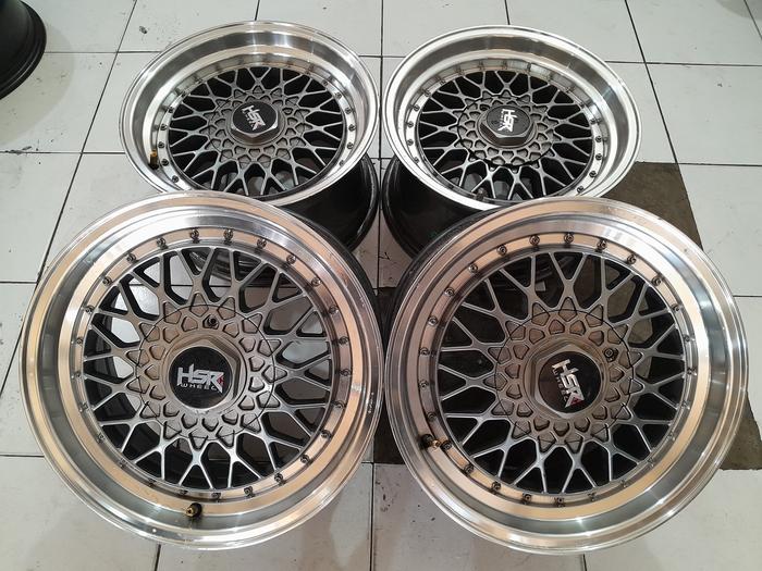 Velg Mobil Bekas Racing Celong Lebar Belang 7/8 Ring 15 Ignis Mobilio