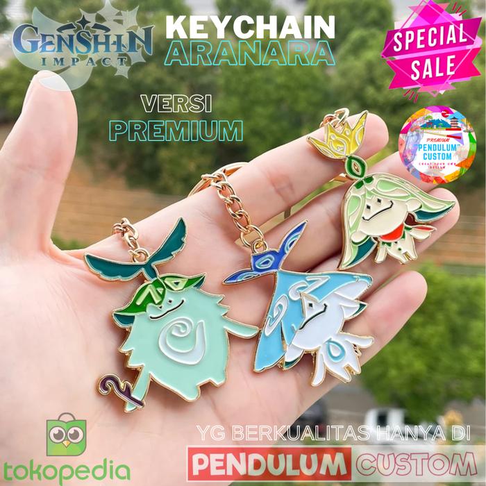 Keychain Aranara Genshin Impact VERSI PREMIUM