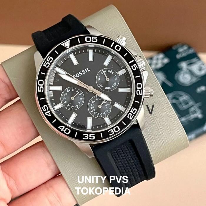JAM TANGAN PRIA FOSSIL BANNON MULTIFUNCTION BQ2494 / BQ 2494 ORIGINAL