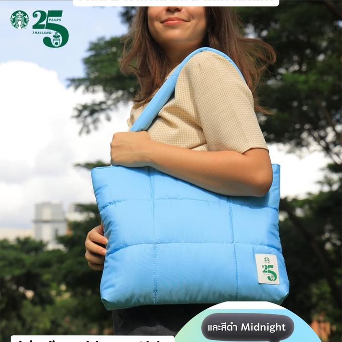 Starbucks puffy bag (starbucks thailand)