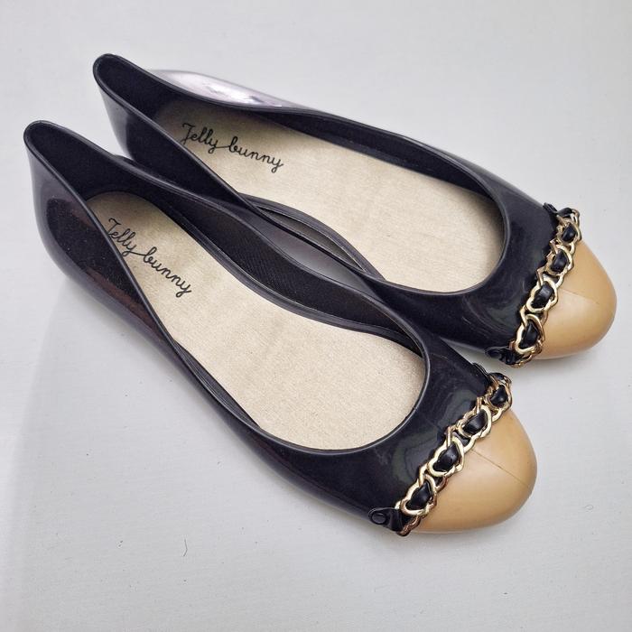 Flat Shoes Sepatu Jelly Bunny Size 37 Original Thailand