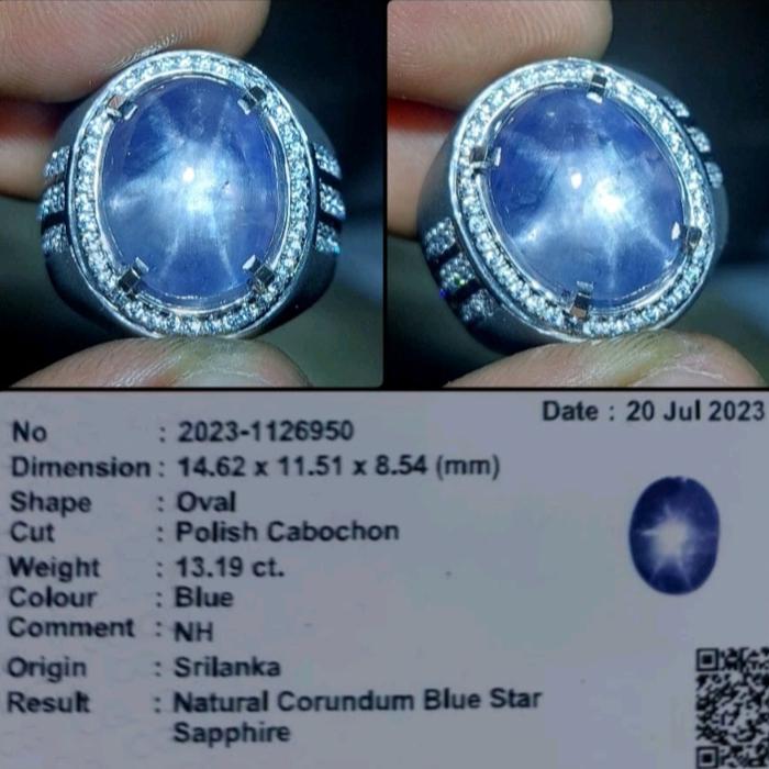 blue star sapphire ceylon srilanka