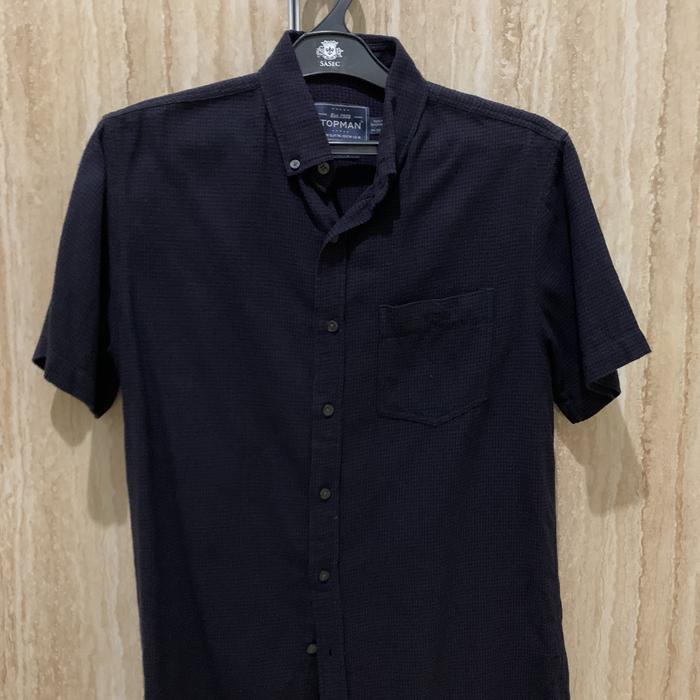 Kemeja topman lengan pendek original
