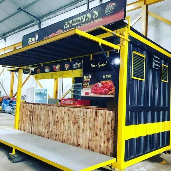 warung model bos kontainer