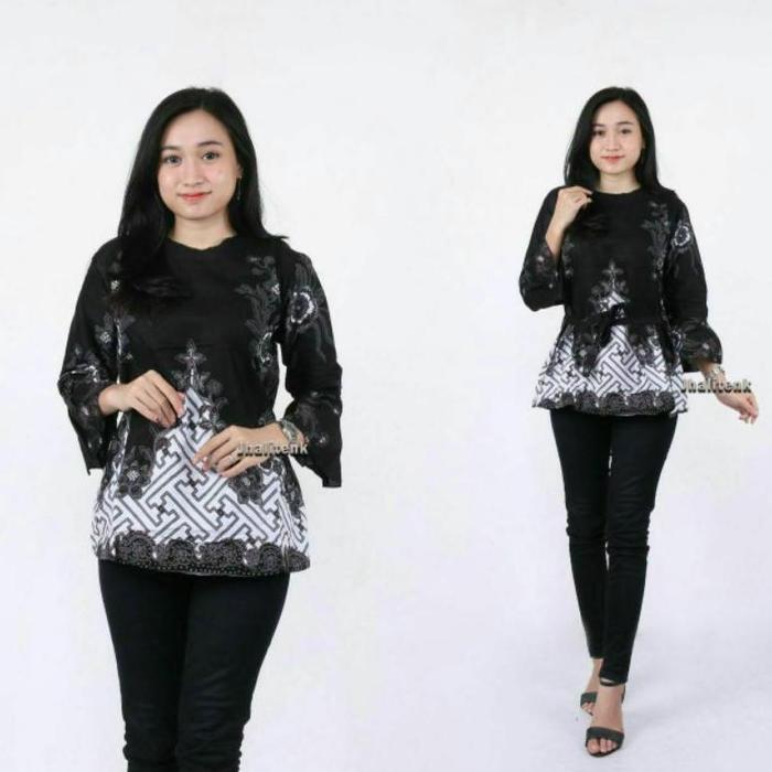 Batik Keluarga - Batik Couple Keluarga Muslim Family Motifl Pagar