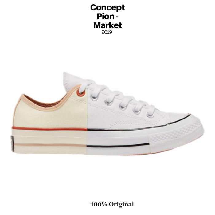Converse Chuck 70 Sunblocked Split Color OX White