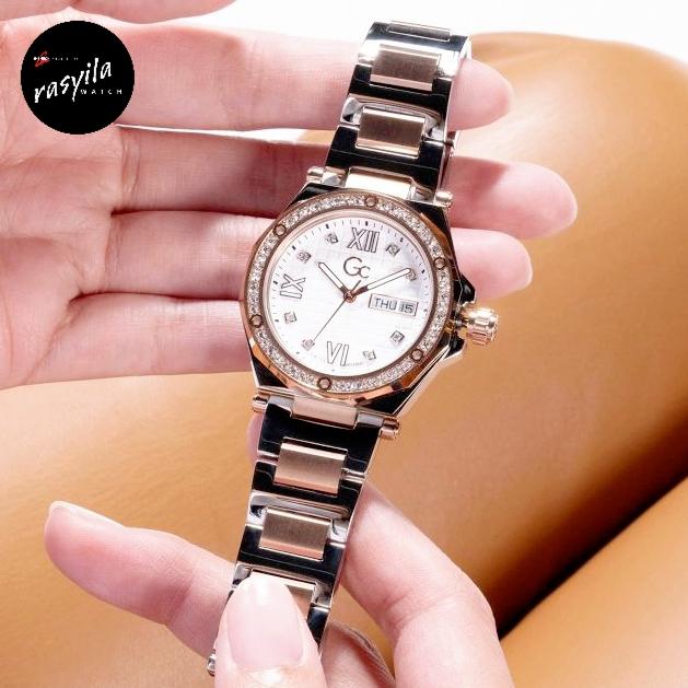 Jam Tangan Wanita Guess Collection GC Z20002L1MF Legacy Lady Stainless