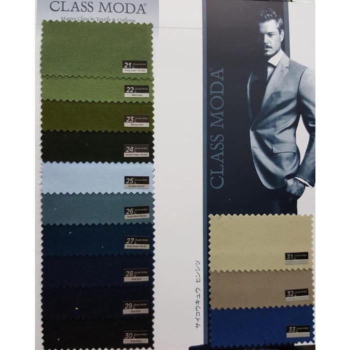 Kain Bellini Class Moda Bahan Seragam Jas Pria High Twist Semi Wool